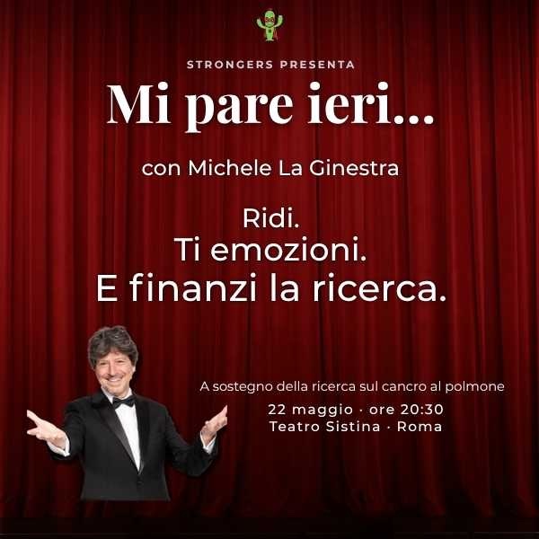 Corri a Teatro — Mi pare ieri (22 maggio 2026) — La locandina