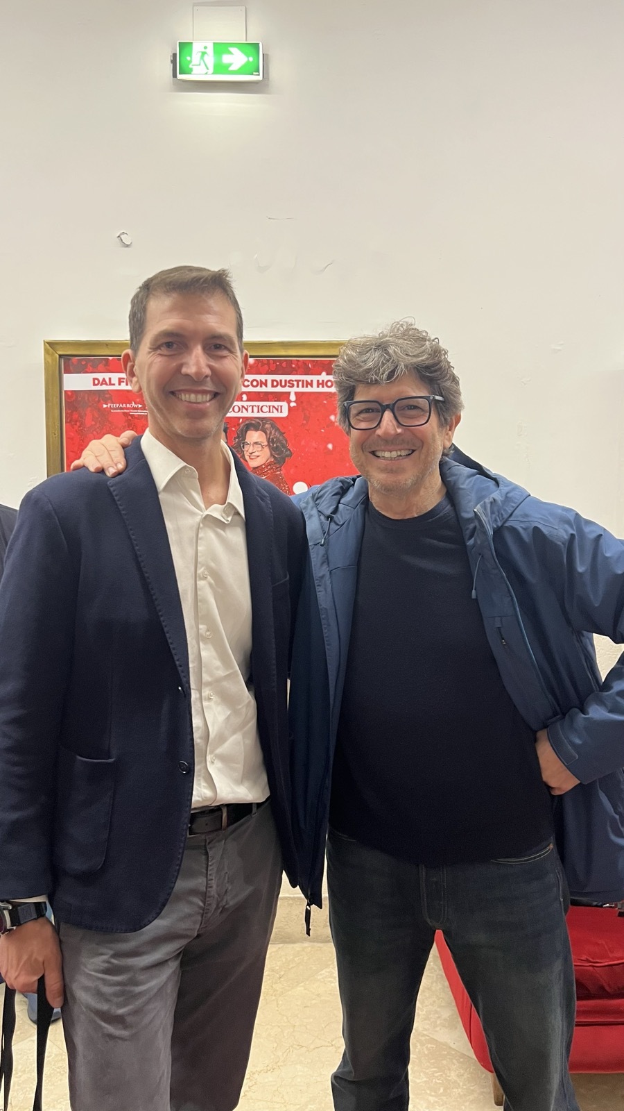Valerio Nicolai con Michele La Ginestra