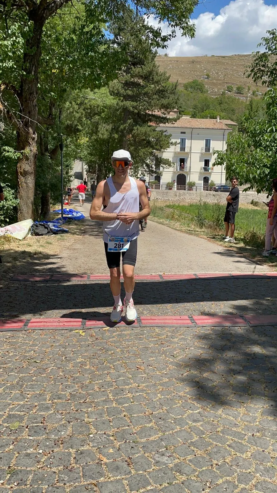 Raffaele all'arrivo a Santo Stefano di Sessanio