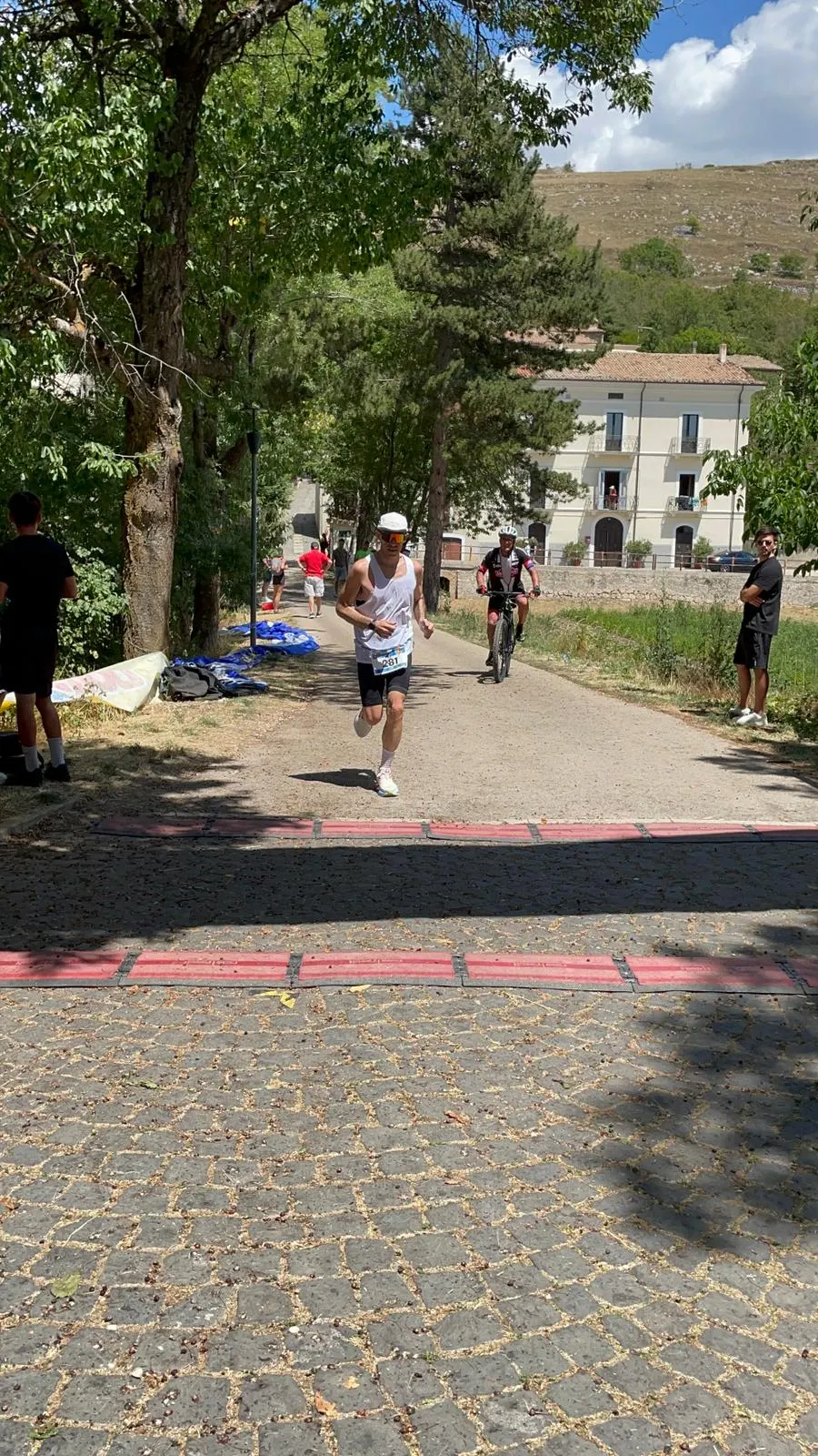 Raffaele all'arrivo a Santo Stefano di Sessanio