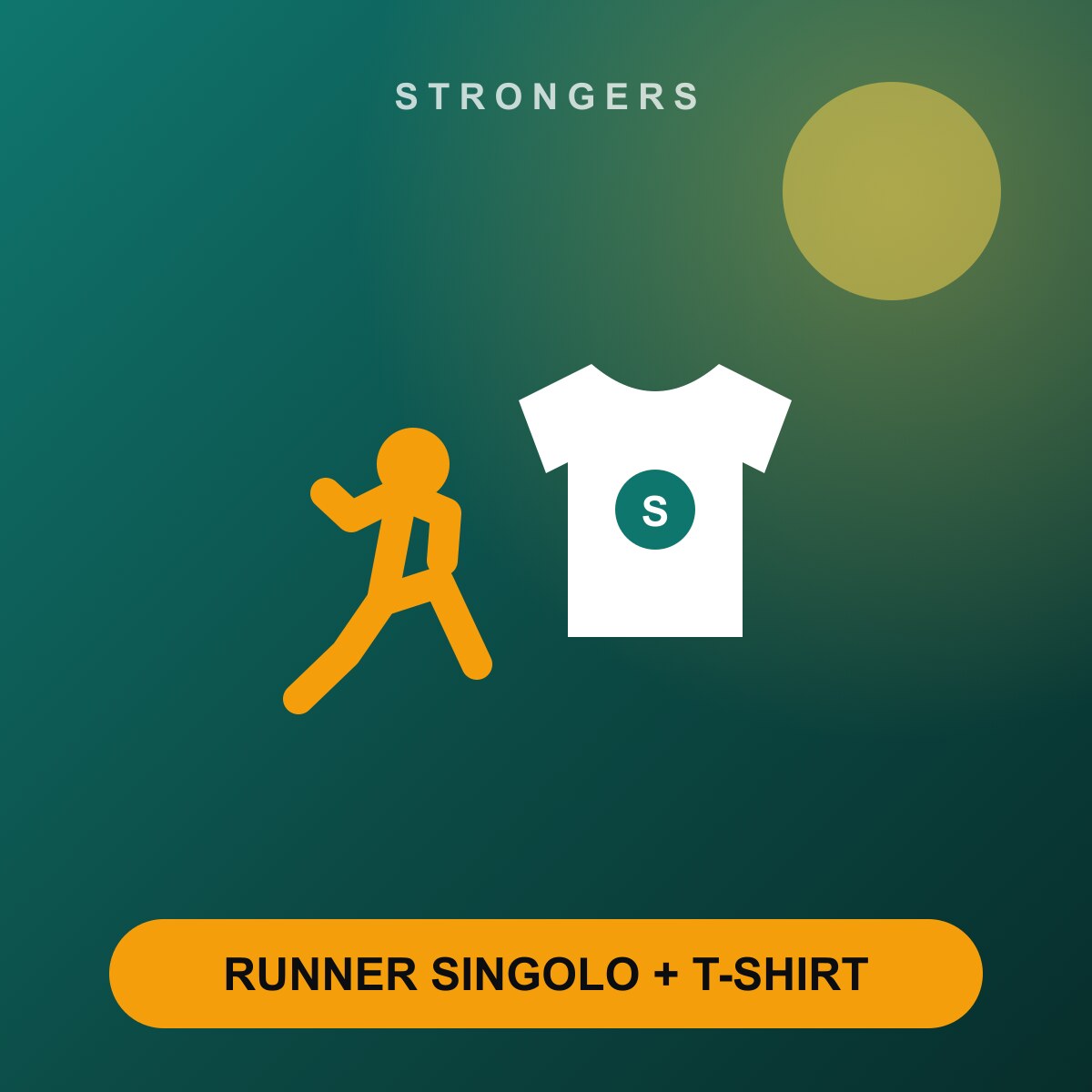 Run4Rome 2027 — Coureur individuel relais + t-shirt Strongers